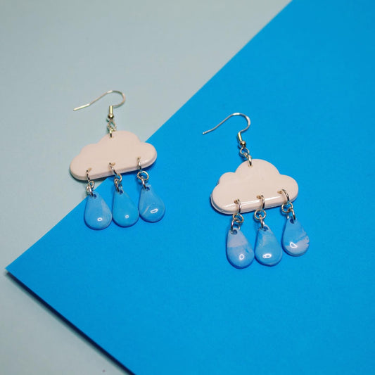 Raindrop Handmade Earrings